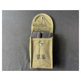 (4)-Cal .30 M-1 Carbine 30-Round Magazines w/Pouch
