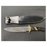 Unknown Maker New Production US Army Ranger Bowie Knife w/Sheath