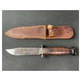 Case XX Fighting Knife w/Sheath