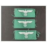 (3)-WW2 German Heer Breast Eagles