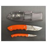 Browning Rocky Mountain Elk Foundation 2-Knife Set w/Sheath