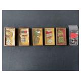 (6)-Western Ohio Rifle League, etc. Award Badges