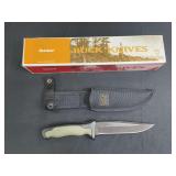 Buck Nighthawk OD Knife w/Sheath