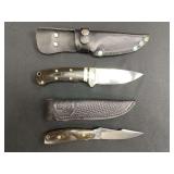 (2)-Knives w/Sheaths