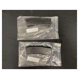 (2)-Cal .30 M-1 Carbine 30-Round Blued Magazines