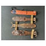 (4)-Misc. Modern Production Knife Sheaths