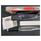 United Cutlery (Taiwan) Rambo First Blood Part II Knife w/Sheath