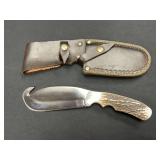 H.L. Morris Custom Knife w/Sheath