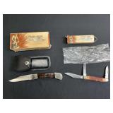 (2)-Parker Eagle Brand Knives