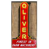 Oliver Finest In Farm Machinery Neon Sign