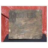 Packard Steel Embossed Sign