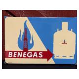 Benegas SSP Self-Framed Sign