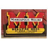 Minneapolis Moline SST Sign