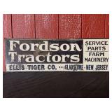 Fordson Tractors SST Sign