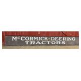 McCormick-Deering Tractors SST Smaltz Sign