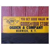 Oliver Chilled Plow SST Sign