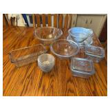 Anchor Hocking Pressed Glass Kitchenware Assortment