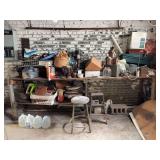 Contents of E Wall in the South Room of Basement