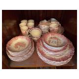 J & G Meakin Romantic England Dinnerware Set
