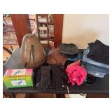 Clothing, Handbags, Personal Care Item, and Hair Dryer Lot