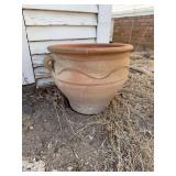 (2) Handled Clay Garden Pot