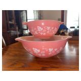 Pyrex Pink Gooseberry Mixing Bowl Set