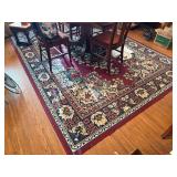 8'x10' Floral Pattern Area Rug