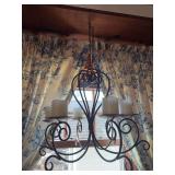 Iron Candle Chandelier