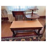 Assorted Wooden Tables - Three Pieces
