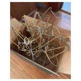 Lot of Brass Tone Wire Easel Stands