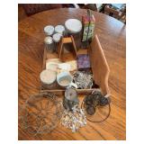 Variety of Glassware, Kitchenalia, and Decorative Items Assortment