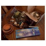 Assorted Gardening Supplies, Tools, and Decorative Items