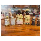 Black Americana Figural Salt and Pepper Shaker Sets