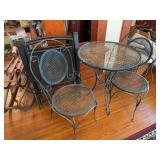 Metal Outdoor Table and Chair Set