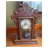 Seth Thomas Clock Company Wood Case Mantle Clock