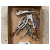 Assorted Locking Pliers