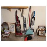 Lot of Hoover and Bissell Floor Cleaning Equipment
