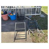 Metal Hunting Tree Stand and Ladder Sections