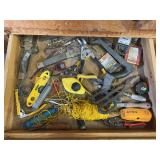 Assorted Hand Tools and Hardware