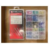 Steel Core Cotter Pin Assortment and Automotive Fuses
