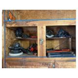 Power Tools Assortment Including Skil Drill, Black and Decker Circular Saw, Bauer Angle Grinder, Skil Plunge Router, Craftsman Circular Saw