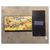 Rare find, 1929,  Bradley's Twelve Game Combination Board Set and Game of India.