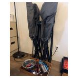 Portable Camping Cot and Assorted Pet Supplies