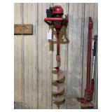 Gas Powered Earth Auger