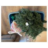Artificial Christmas Tree with Decorations and Skirt