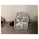 Lasko Box Fans and Weight Plates