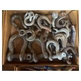 Assortment of Metal Shackles