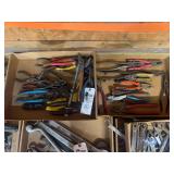 Assorted Pliers and Wire Cutters Grouping