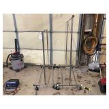 Metal Rolling Garment Racks