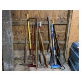Assorted Lot of Manual Landscape and Garden Tools